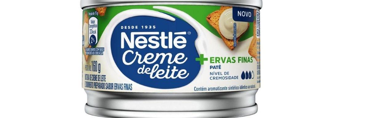 Patê de Creme de Leite Nestlé + Ervas Finas