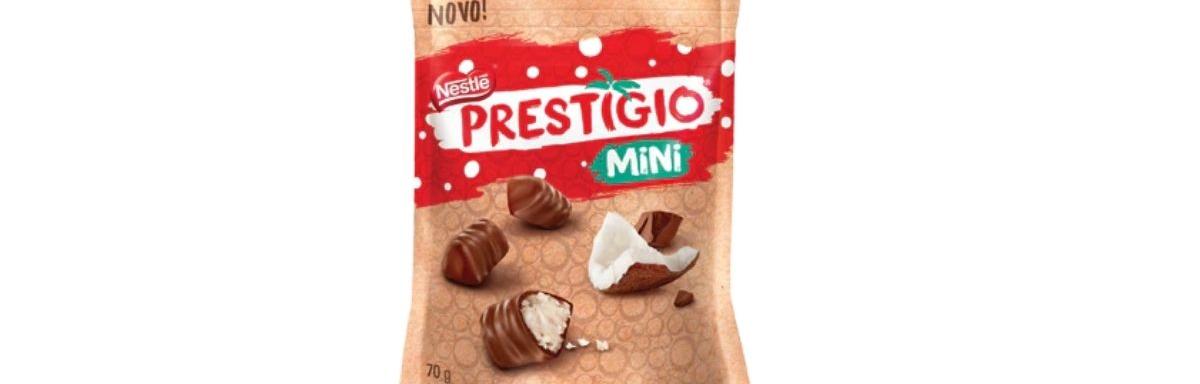 PRESTIGIO. Mini Chocolate recheado com coco