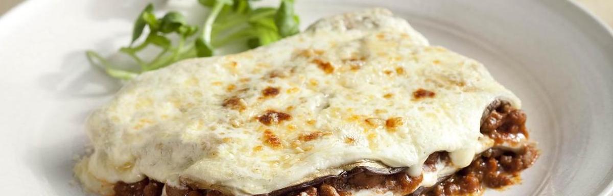 Receitas de Berinjela: Moussaká (Lasanha de Berinjela)