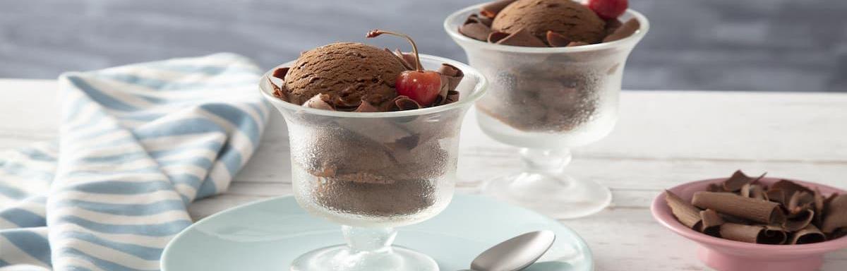 Sorvete de Chocolate Moça