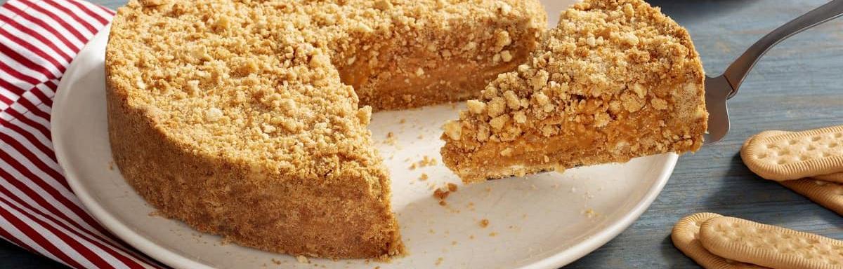 Receitas de crumble: Torta Crumble de Doce de Leite