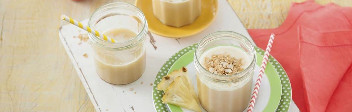 Vitamina Neston Abacaxi e Água de Coco