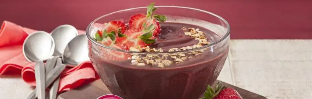 Receitas fáceis com açaí