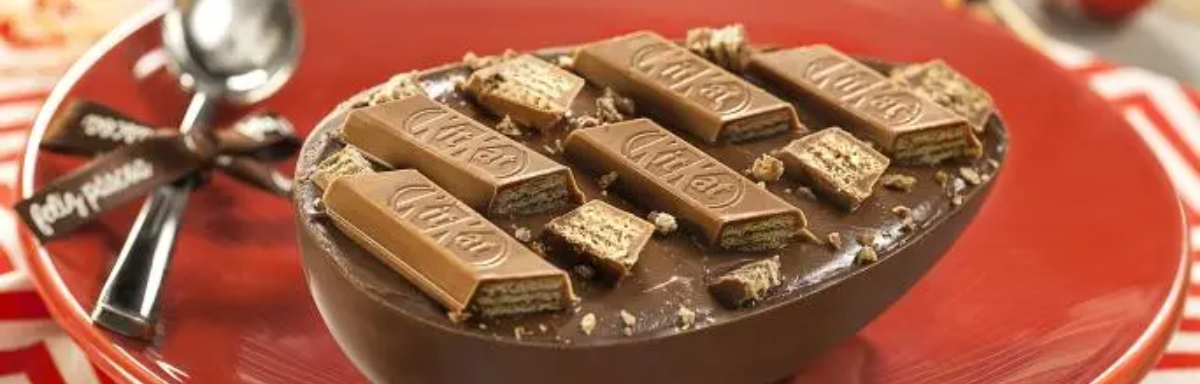 Recheio Kitkat para Ovo de Colher
