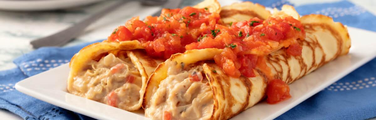 Receita de Panqueca: Versatilidade em duas versões deliciosas