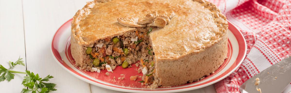 Empadão de frango saboroso em uma receita completinha