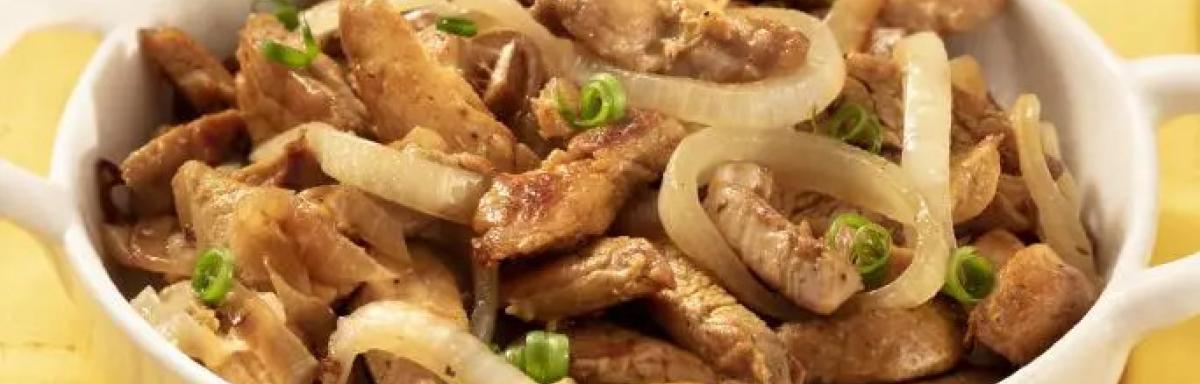 Iscas de Filé Mignon Suíno