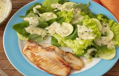 Salada com Molho Modulen Cremoso