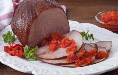 Tender com Chutney de Pimentão