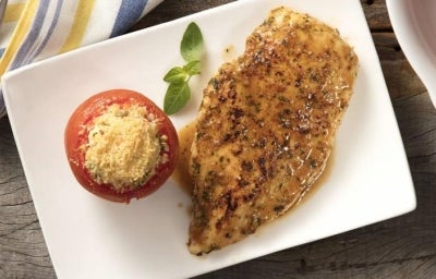 Tomate Recheado com Ricota