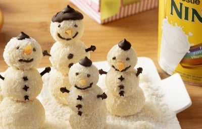 Bonecos de Neve de Ninho