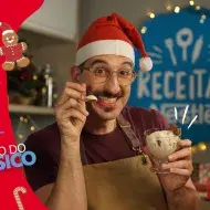 Sorvete de KITKAT® Gingerbread