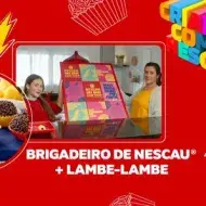Brigadeiro de Nescau e Lambe-Lambe