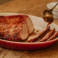 Ceia de Natal na AirFryer: Pernil com molho