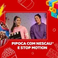 Pipoca com Nescau e Stop Motion