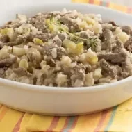 Receitas de risoto: Risoto na tigela