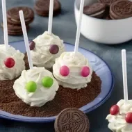 Comidas de Halloween: Popcakes Múmias de Negresco