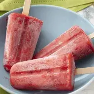 Receitas de picolé: Picolé de Morango e Fibras