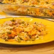 Arroz de Forno com Peito de Peru e Maggi Meu Segredo