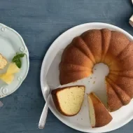 Bolo de Abacaxi com Hortelã