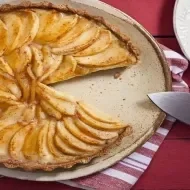 Torta Cremosa de Maçã com Canela