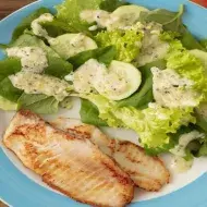 Salada com Molho Modulen Cremoso