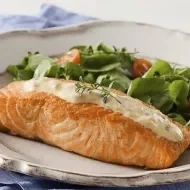 Salmão ao Molho de Maracujá