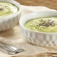 Creme de Abacate com Banana e Nutren Senior