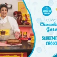 Montagem com a imagem chef Lu Neves à esquerda e à direita o título da aula.