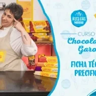Montagem com a imagem chef Lu Neves à esquerda e à direita o título da aula.