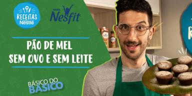 Pão de Mel Sem Ovo e Sem Lactose