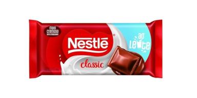 Chocolate Nestlé Classic ao Leite 90g