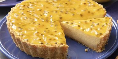 Torta Mousse de Maracujá com Biscoito São Luiz