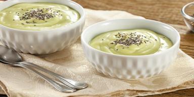 Creme de Abacate com Banana e Nutren Senior