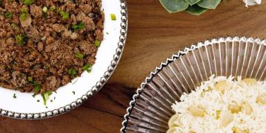 Arroz com Uvas Verdes e Champanhe