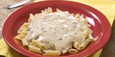 Macarrão com Creme