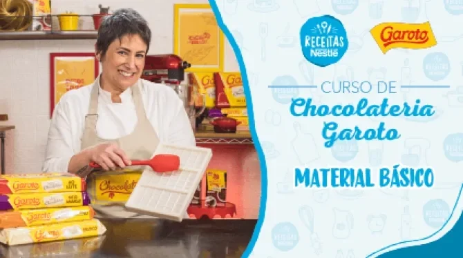 Montagem com a imagem chef Lu Neves à esquerda e à direita o título da aula.