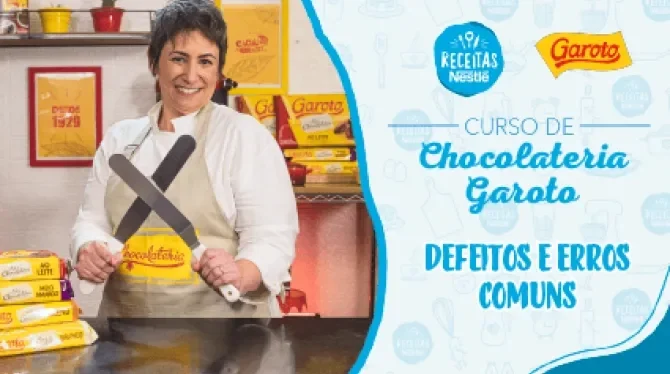 Montagem com a imagem chef Lu Neves à esquerda e à direita o título da aula.