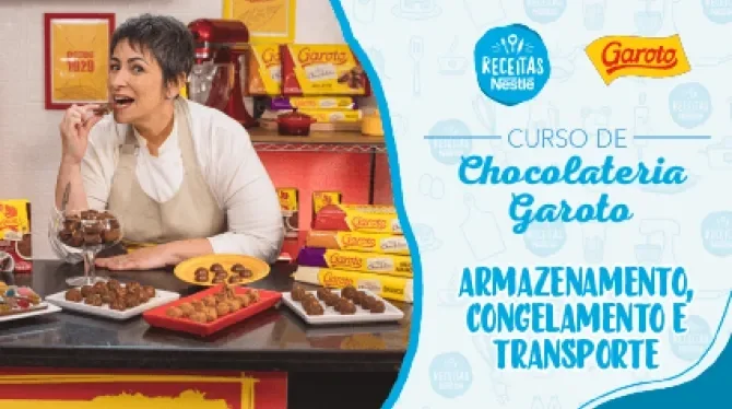 Montagem com a imagem chef Lu Neves à esquerda e à direita o título da aula.