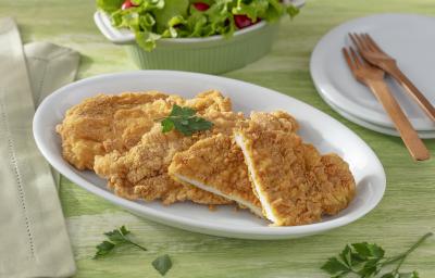 Foto da Receita de Filé de Frango a Milanesa Sem Glúten Foto da Receita de Filé de Frango a Milanesa Sem Glúten