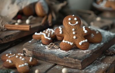 Receita de Biscoitos Gingerbread Deliciosos Receita de Biscoitos Gingerbread Deliciosos