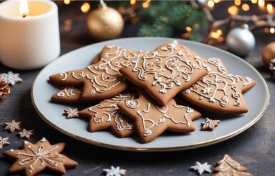 Receita de Biscoitos Deliciosos de Natal