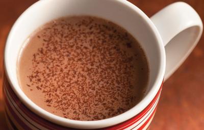 fotografia em tons de marrom e branco tirada de cima, contém uma xicara com chocolate quente. fotografia em tons de marrom e branco tirada de cima, contém uma xicara com chocolate quente.