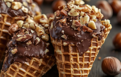 Receita de Cone Trufado