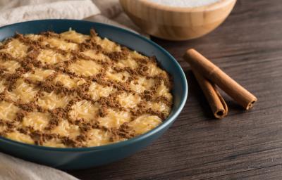 Receita de Aletria da Vó, a melhor do mundo, feita com macarrão cabelo de anjo e uma calda de caramelo com Leite MOÇA Receita de Aletria da Vó, a melhor do mundo, feita com macarrão cabelo de anjo e uma calda de caramelo com Leite MOÇA