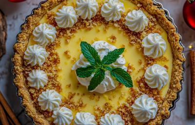 Receita de Torta de Limão Natalina, tradicional e deliciosa, feito com uma massa à base de Biscoito TOSTINES, recheio com Leite MOÇA, NESTLÉ Creme de Leite e NINHO em Pó e coberta com chantilly Receita de Torta de Limão Natalina, tradicional e deliciosa, feito com uma massa à base de Biscoito TOSTINES, recheio com Leite MOÇA, NESTLÉ Creme de Leite e NINHO em Pó e coberta com chantilly