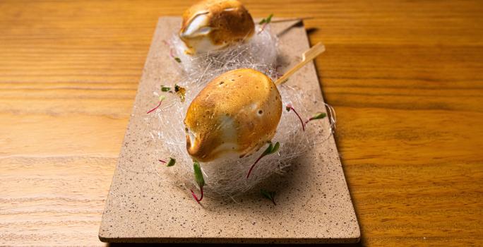Receita de Picolé S'Mores com Laranja e Pimenta feita no Masterchef confeitaria