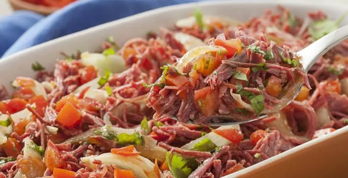 Carne Seca Acebolada