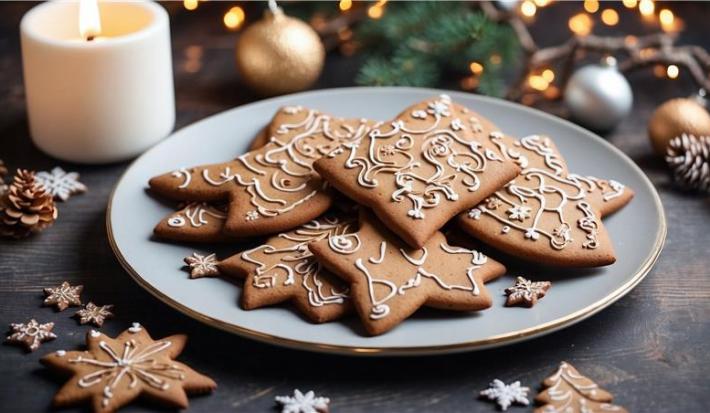 Receita de Biscoitos Deliciosos de Natal