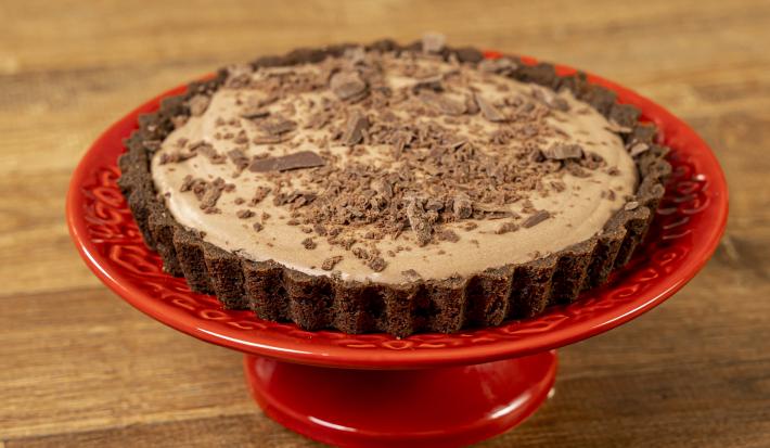Torta mousse de chocolate
